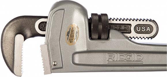 Алюмінієвий прямий трубний ключ RIDGID ном. 824 (31105) фото 2