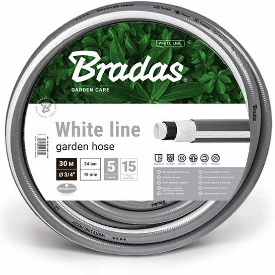 

Шланг для полива Bradas WHITE LINE 1/2 дюйм (WWL1/220)