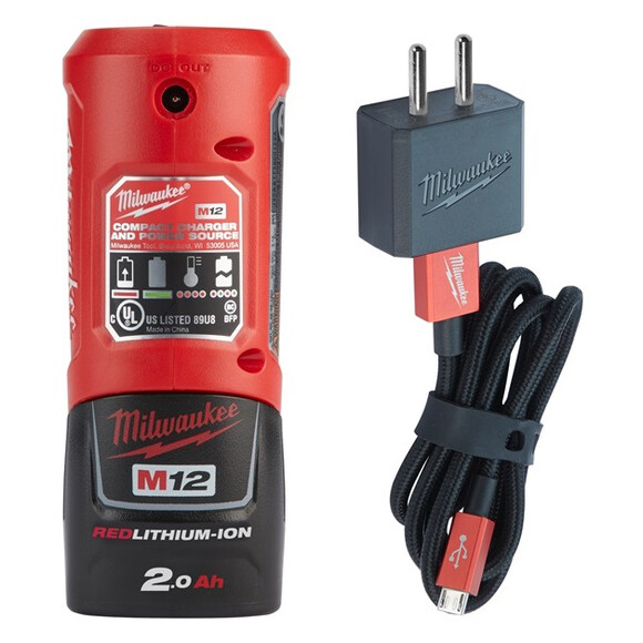 Зарядное устройство Milwaukee M12 TC (4932459450) изображение 3