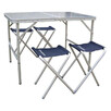 Стіл зі стільцями KingCamp TABLE AND CHAIR SET (KC3850) Silver