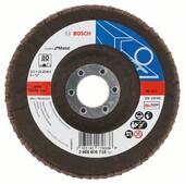 Лепестковый шлифовальный круг Bosch X551 Expert for Metal 125 мм K80 (2608606718)