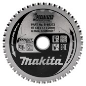 Пильний диск Makita EFFICUT Metal по металу 136x20мм 45T (B-69272)