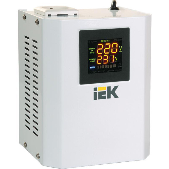 Стабілізатор напруги ІЕК Boiler 0,5 кВА (IVS24-1-00500)