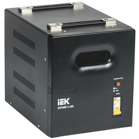 Стабілізатор напруги IEK EXPAND IVS21-1-003-11 3кВА (IVS21-1-003-11)
