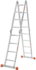Лестница-трансформер алюминиевая четырёхсекционная BLUETOOLS 4x4 (160-9404)