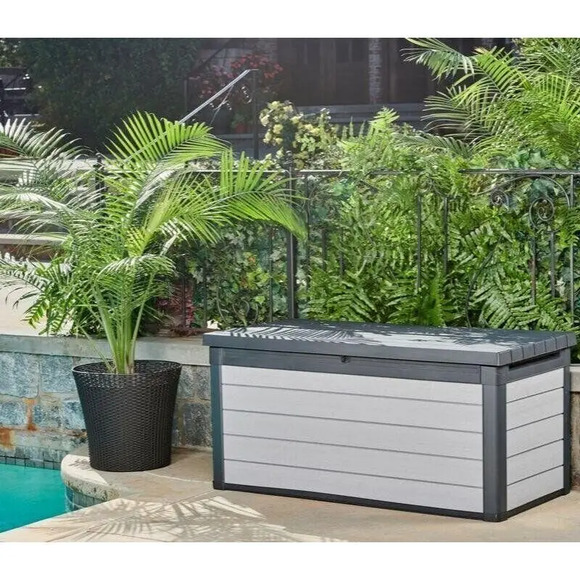 Садовый сундук Keter Denali Deck Box 380 л, серый (237111) изображение 3