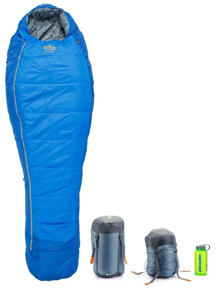 Спальный мешок Pinguin Mistral PFM (3/-3°C), 185 см - Right Zip,Blue (PNG 235258) изображение 2