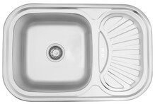 Кухонна мийка Kroner KRP Dekor-7549, 0.8 мм (CV022781)