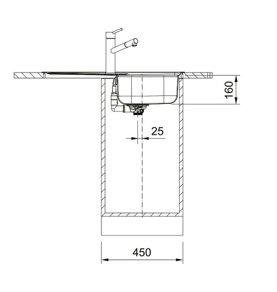 Мойка кухонная Franke Spark SKL 611-79 (нержавейка) (101.0598.809) изображение 4