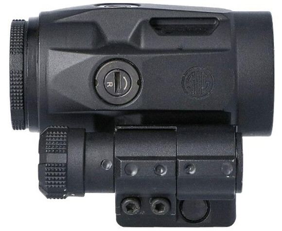 Збільшувач Sig Sauer Optics 3Х JULIET3-MICRO 3х22 мм, PUSH-BUTTON MOUNT WITH SPACERS (black) (SOJ3M001) фото 2