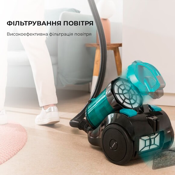 Пилосос Cecotec Conga Rockstar MultiCyclonic Compact Plus (CCTC-08590) фото 4