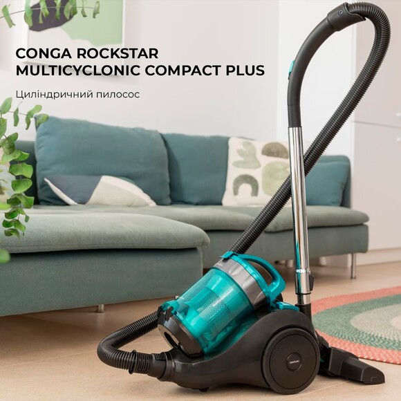 Пилосос Cecotec Conga Rockstar MultiCyclonic Compact Plus (CCTC-08590) фото 7