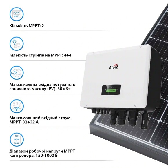 Гибридный инвертор Afore AF20K-TH изображение 4