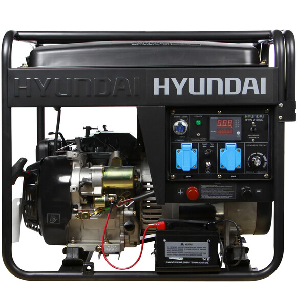 Зварювальний генератор Hyundai HYW 210AC фото 3