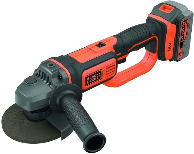 

Аккумуляторная угловая шлифмашина BLACK+DECKER BCG720M1