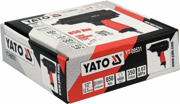 Гайкокрут ударний Yato YT-09531 фото 5
