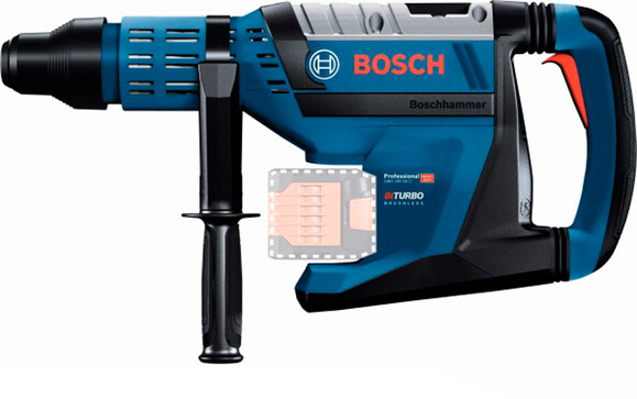 Перфоратор аккумуляторный Bosch GBH 18V-45 C Professional (611913120) изображение 2