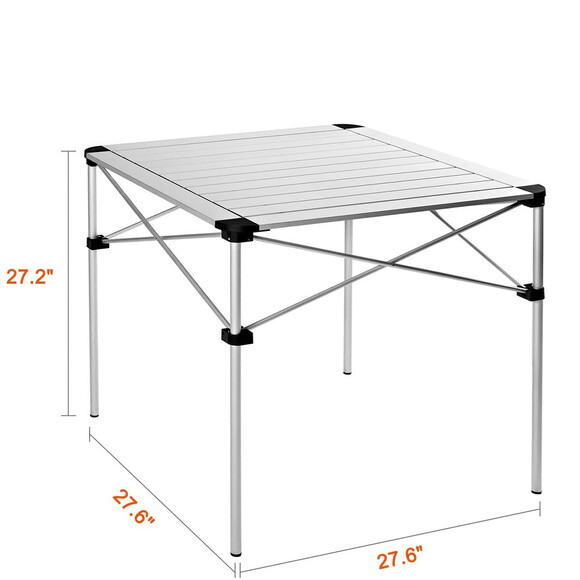 Раскладной стол KingCamp Alu Folding Table (KC3961) Silver изображение 2