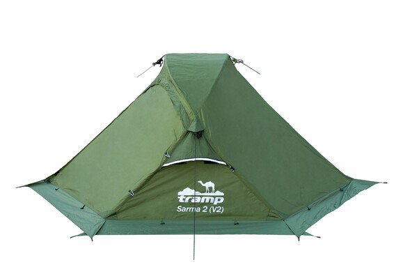 Палатка Tramp Sarma 2 (V2) Зеленая (TRT-030-green) изображение 3