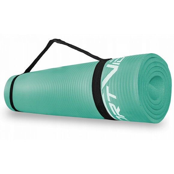 Килимок для йоги та фітнесу SportVida NBR Mint 1 см (SV-HK0067) фото 4