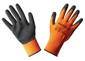 Перчатки Neo Tools рабочие полиэстер с нитриловым покрытием (пещаный)   р. 8 (97-642-8)