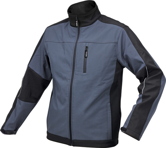 Куртка SoftShell черно-темно-серая Yato YT-79542 размер L изображение 5