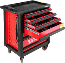 Шкаф с инструментами Yato 6 отделов 958x766x465 мм 177 шт (YT-5530)