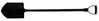 Лопата штикова Flo з металічним держаком 124 см (35806)