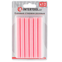 Комплект рожевих клейових стрижнів Intertool RT-1045