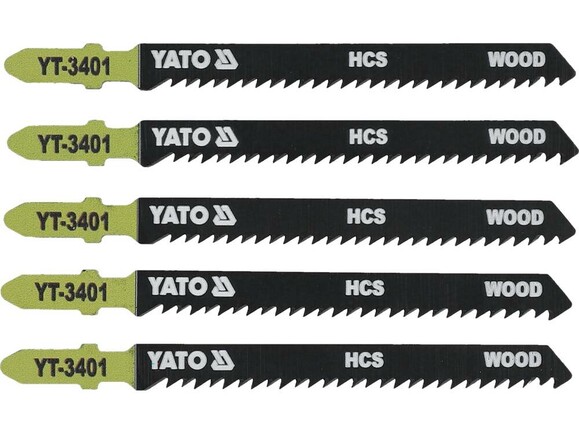 Полотно для електролобзика YATO 100 мм, 5 шт. (YT-3401)