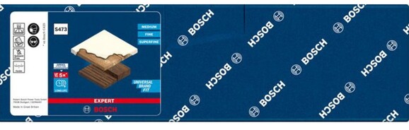 Шлифовальная губка Bosch Expert S473 Standart P320 (2608901173) изображение 2