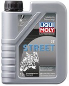 Масло для 2-тактных двигателей LIQUI MOLY Motorbike 2T Street, 1 л (1504)