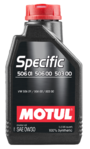 Моторное масло MOTUL Specific 506 01 506 00 503 00 SAE 0W30 1 л (106429)