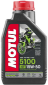 Моторное масло Motul 5100 4T, 15W50 1 л (104080)