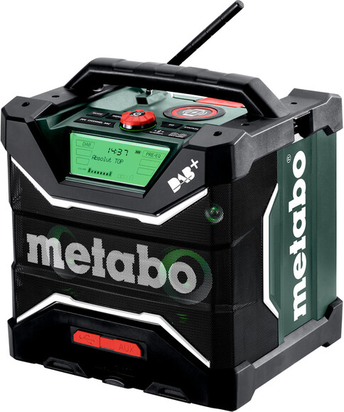 Аккумуляторный радиоприемник Metabo RC 12-18 BT DAB+ (600779850) изображение 2