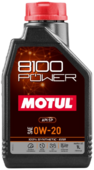 Моторное масло Motul 8100 Power SAE 0W-20, 1 л (111798)