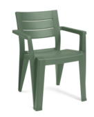 Садовий стілець Keter Julie Dinning Chair, зелений (NPD 11)