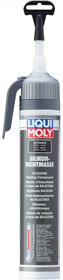 

Силиконовый герметик LIQUI MOLY Silikon-Dichtmasse, черный, 0.2 л (6185)