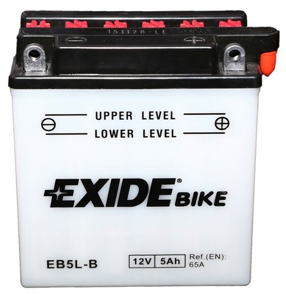 Акумулятор EXIDE EB5L-B, 5Ah/65A фото 2