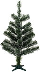 Ялинка штучна новорічна Маг-2000, 60 см, зелено-біла, ПВХ (3МАГ-60)