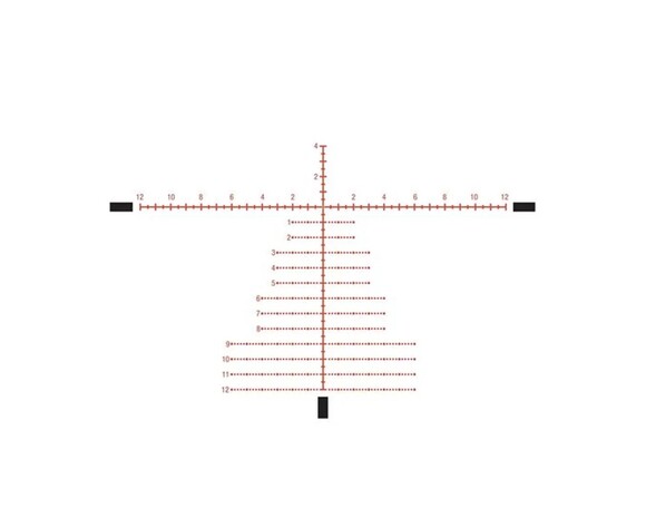 Приціл оптичний Trijicon Tenmile illum. Red/Green MRAD Precision Tree FFP, 4.5-30x56, 34 мм (TM3056-C-3000013) фото 4