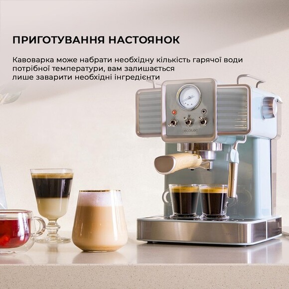 Кофеварка рожковая Cecotec Cumbia Power Espresso 20 Tradizionale (CCTC-01575) изображение 15