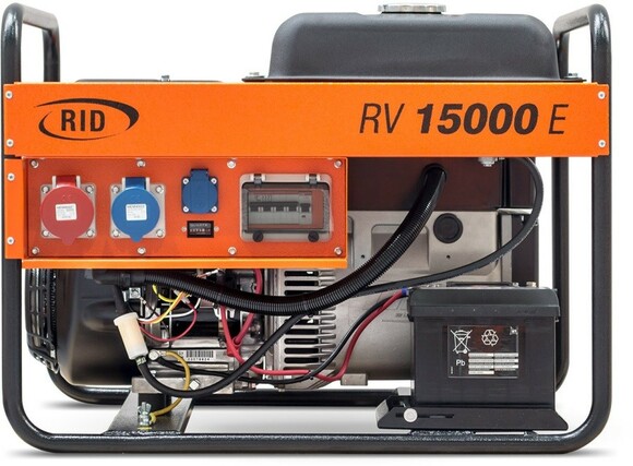 Бензиновий генератор RID RV 15000 E фото 3