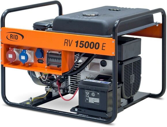 Бензиновий генератор RID RV 15000 E фото 4