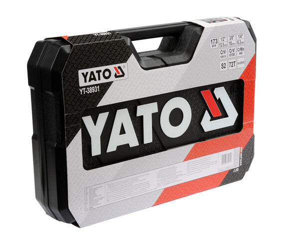 Набор торцевых головок Yato YT-38931 изображение 3