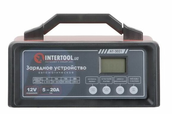 Зарядний пристрій Intertool AT-3021