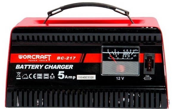 Зарядний пристрій для автомобільних акумуляторів Worcraft BC-217 (13047) фото 2
