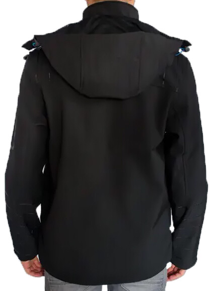 Куртка чоловіча, трекінгова мод.4TECH 12, soft shell, чорного кольору, р.M ARDON 53896 изображение 2