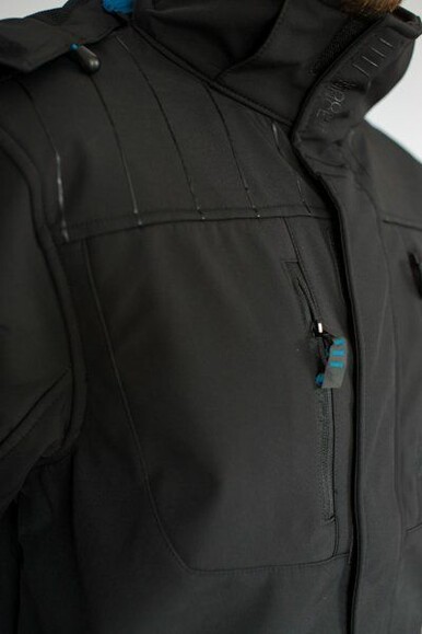 Куртка чоловіча, трекінгова мод.4TECH 12, soft shell, чорного кольору, р.M ARDON 53896 изображение 3
