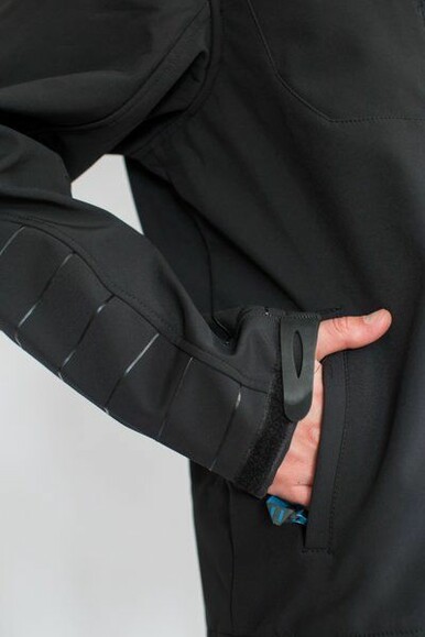 Куртка чоловіча, трекінгова мод.4TECH 12, soft shell, чорного кольору, р.M ARDON 53896 изображение 4
